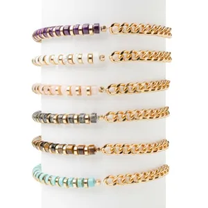 Soul Stacks Bracelet Bar Chain Reaction Collection