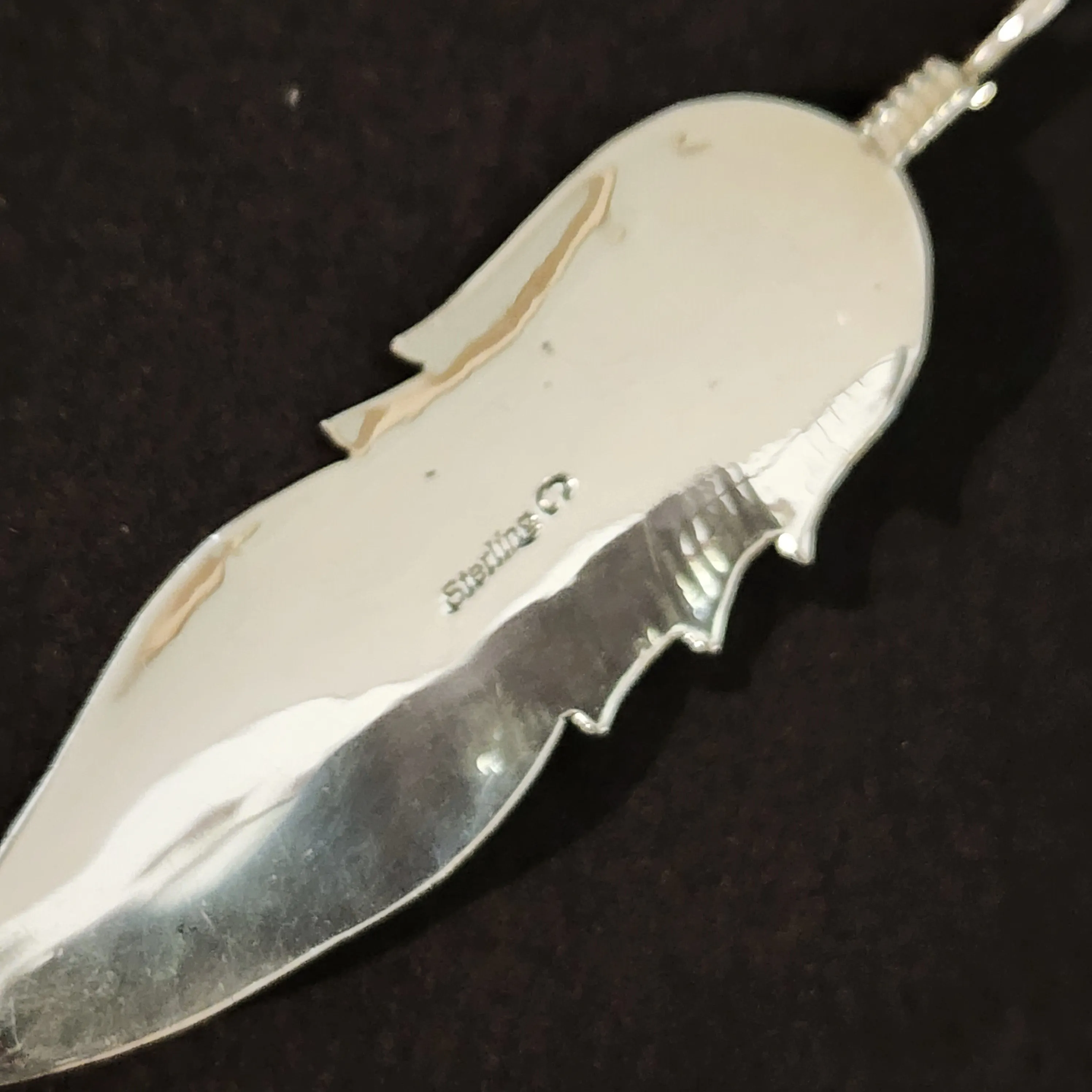 Sterling Silver Eagle Feather Pendant