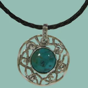 Sterling Silver necklace gift for her with Turquoise / Gemstones