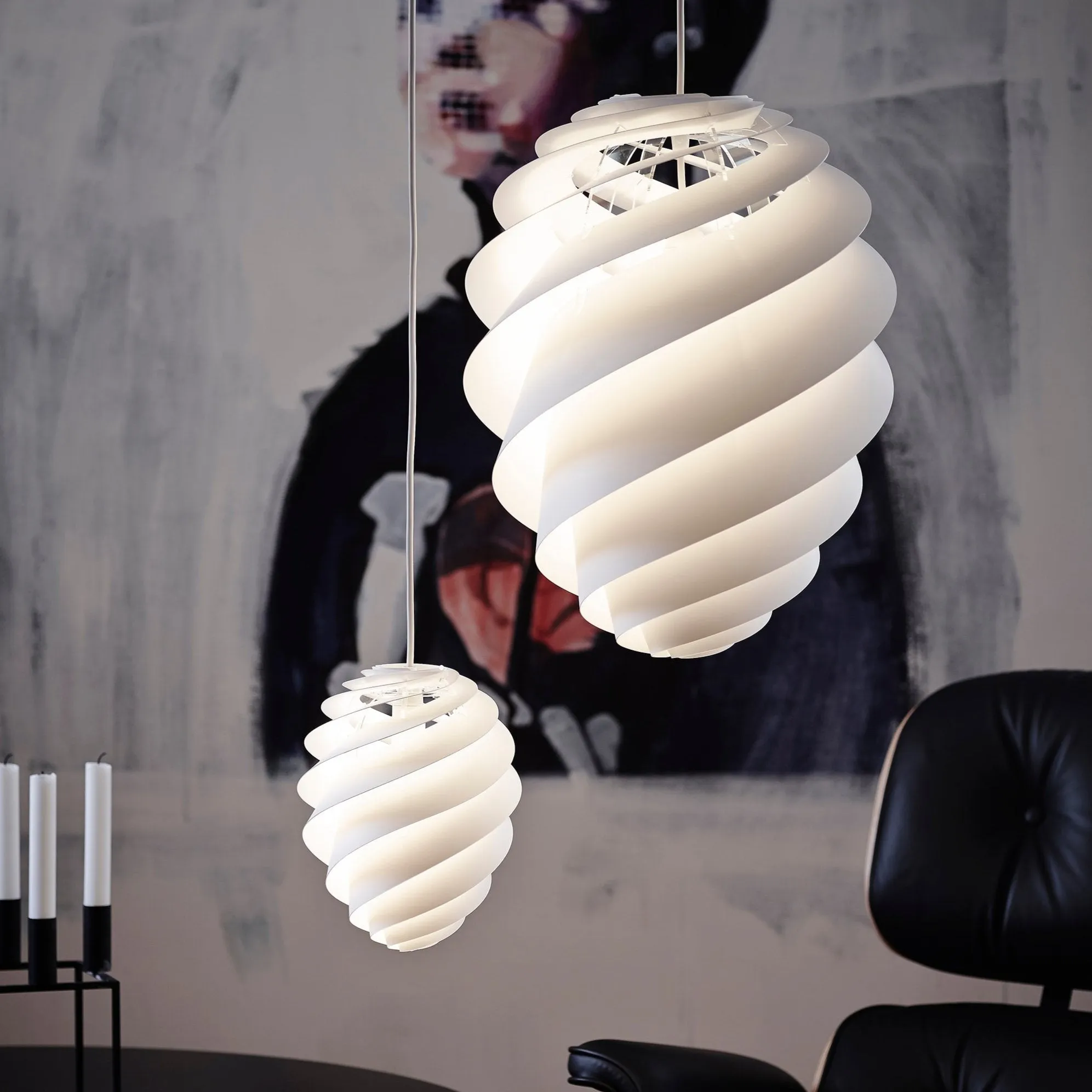 Swirl 2 -  Pendant Lamp - Medium