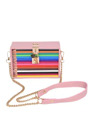 TEEK - Locket Color Pencil Box Clutch