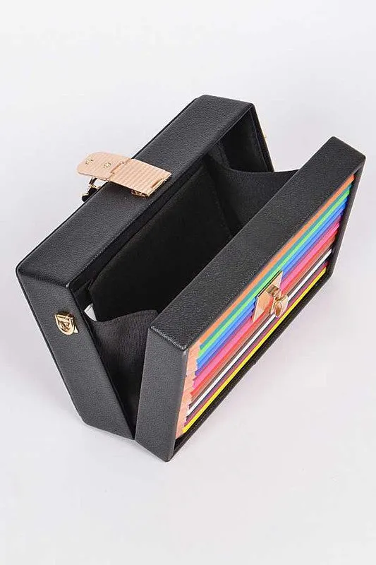 TEEK - Locket Color Pencil Box Clutch