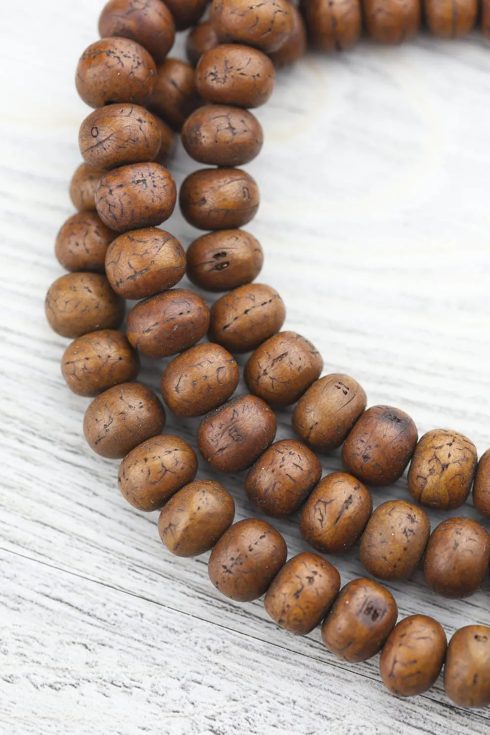 Traditional Tibetan Bodhi Vintage Bead Mala & Bracelet Set