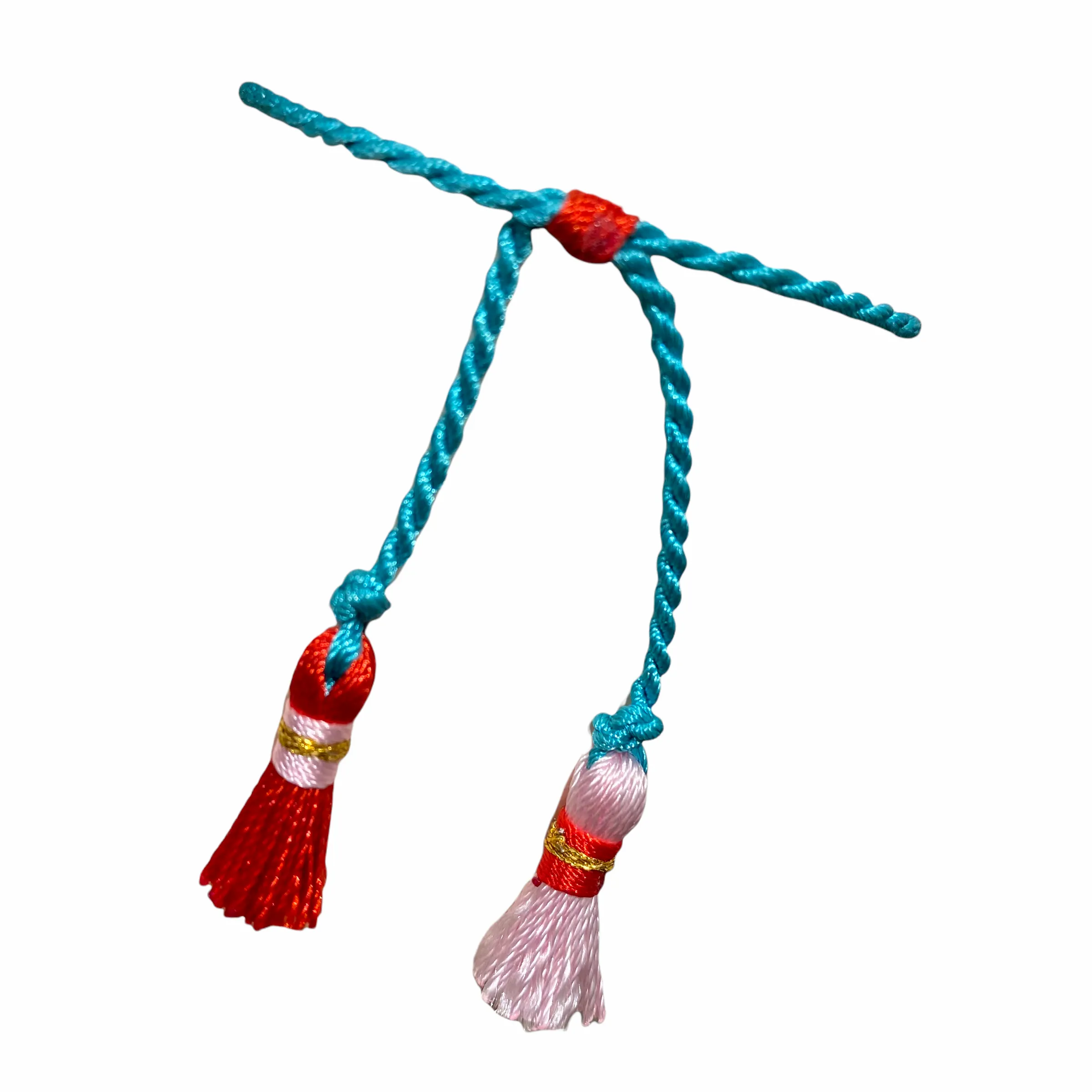 Turquoise Hamsa Thread Bracelet