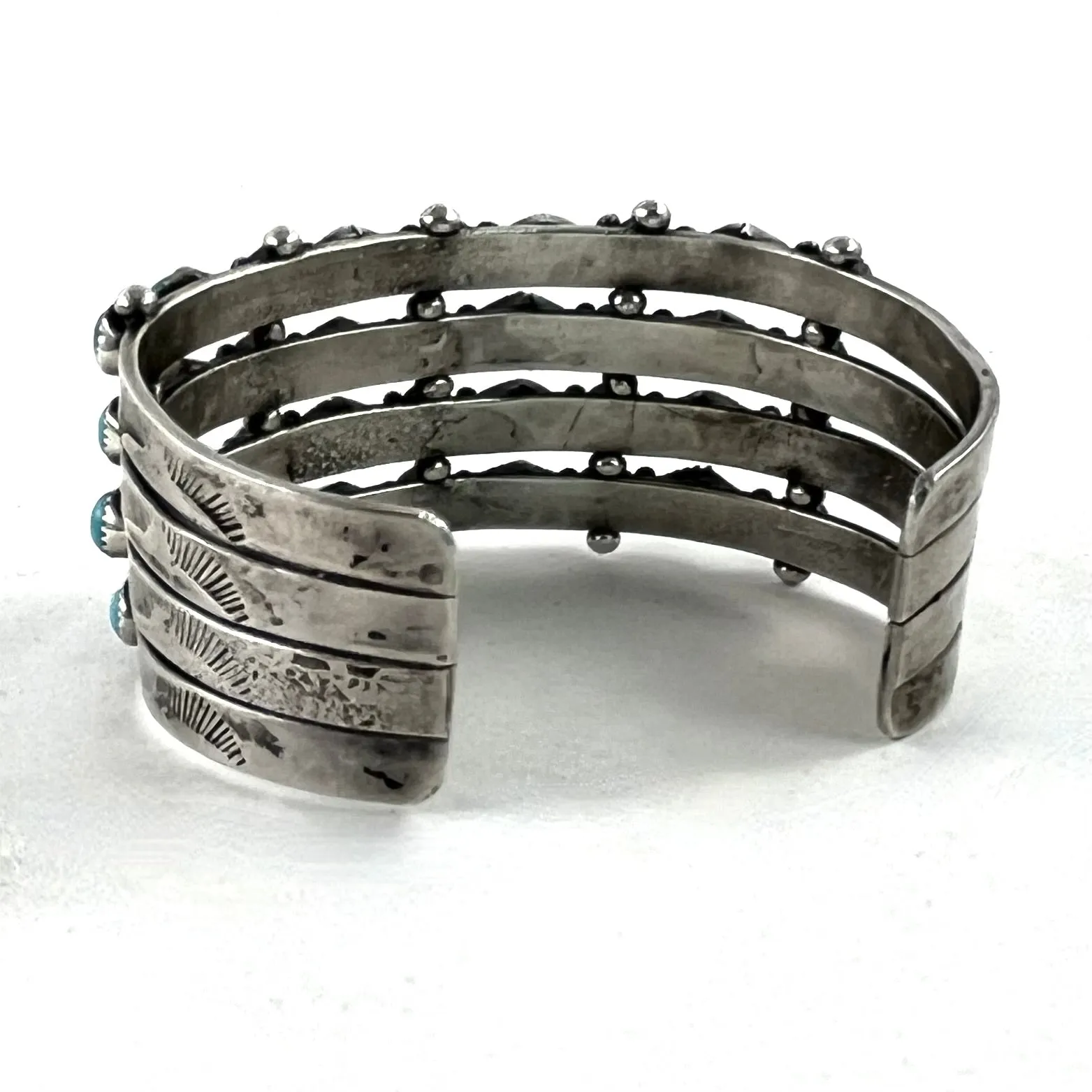 Unusual Vintage  Zuni Row Bracelet