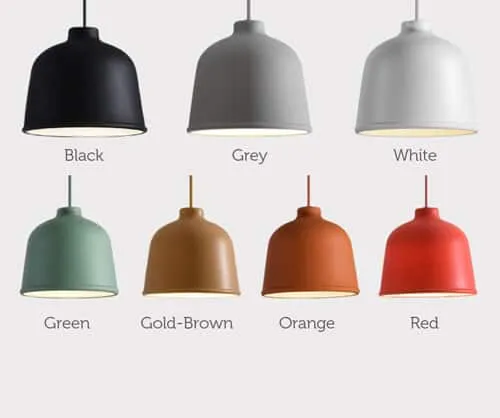 VILMAR Wheaty Grain Bell Pendant Light