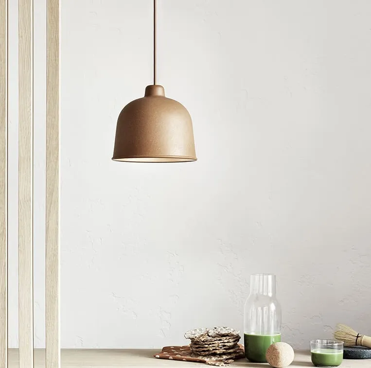 VILMAR Wheaty Grain Bell Pendant Light
