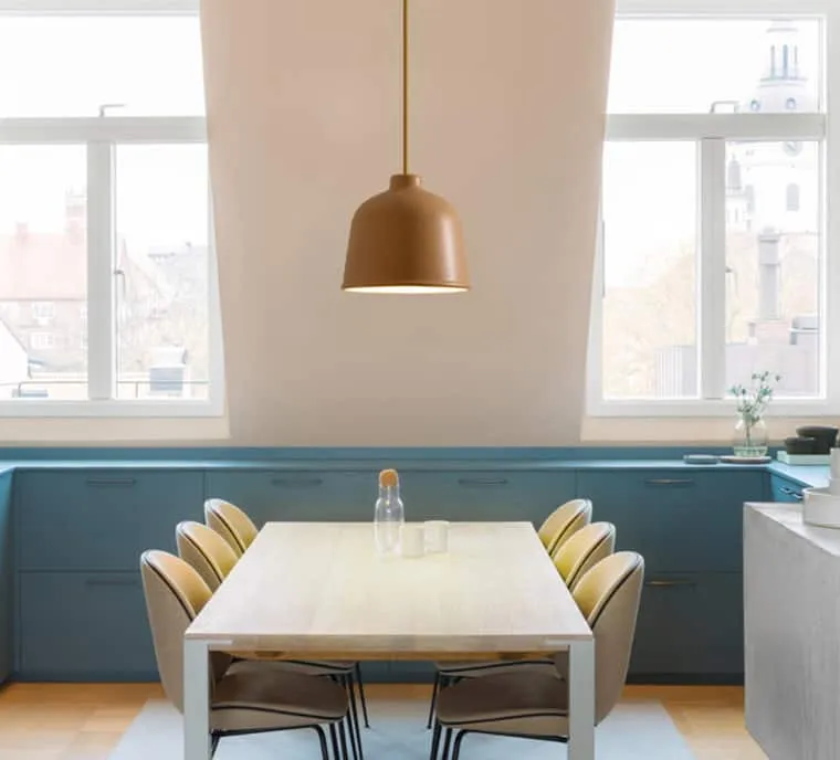 VILMAR Wheaty Grain Bell Pendant Light