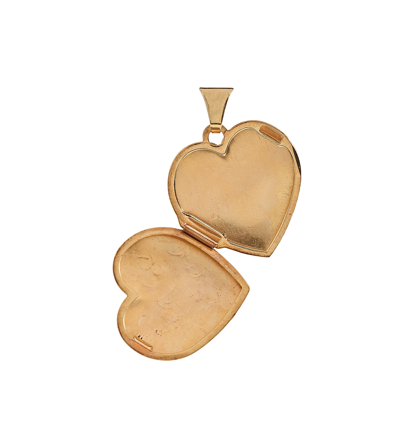 Vintage Paisley Heart Locket