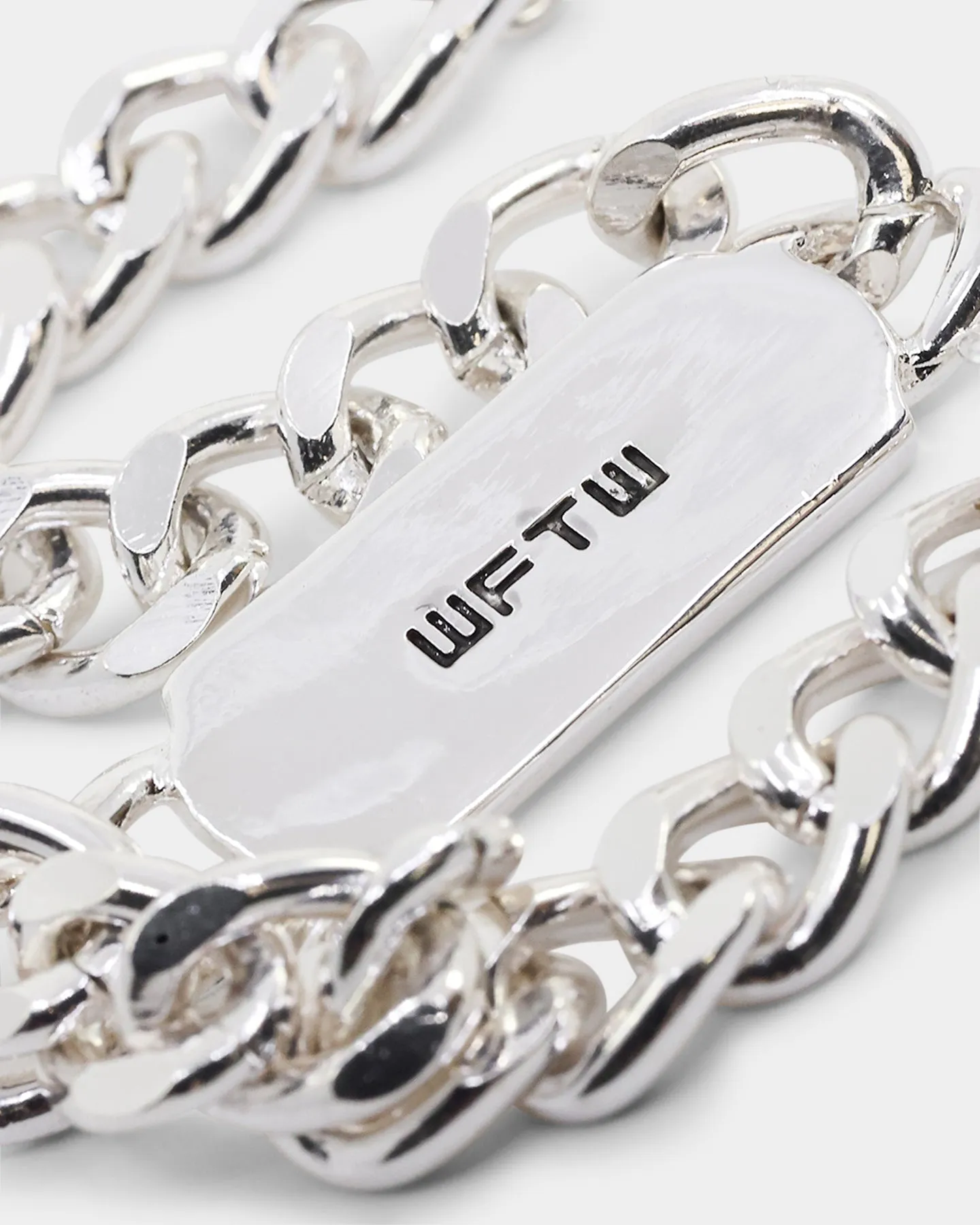 Wild for the Weekend Fired Chain Bracelet Silver