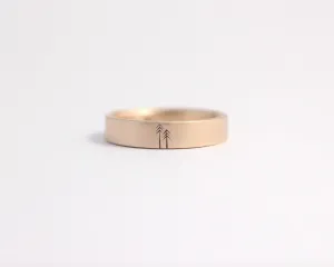 Woodland Ring in Rose Gold - Medium
